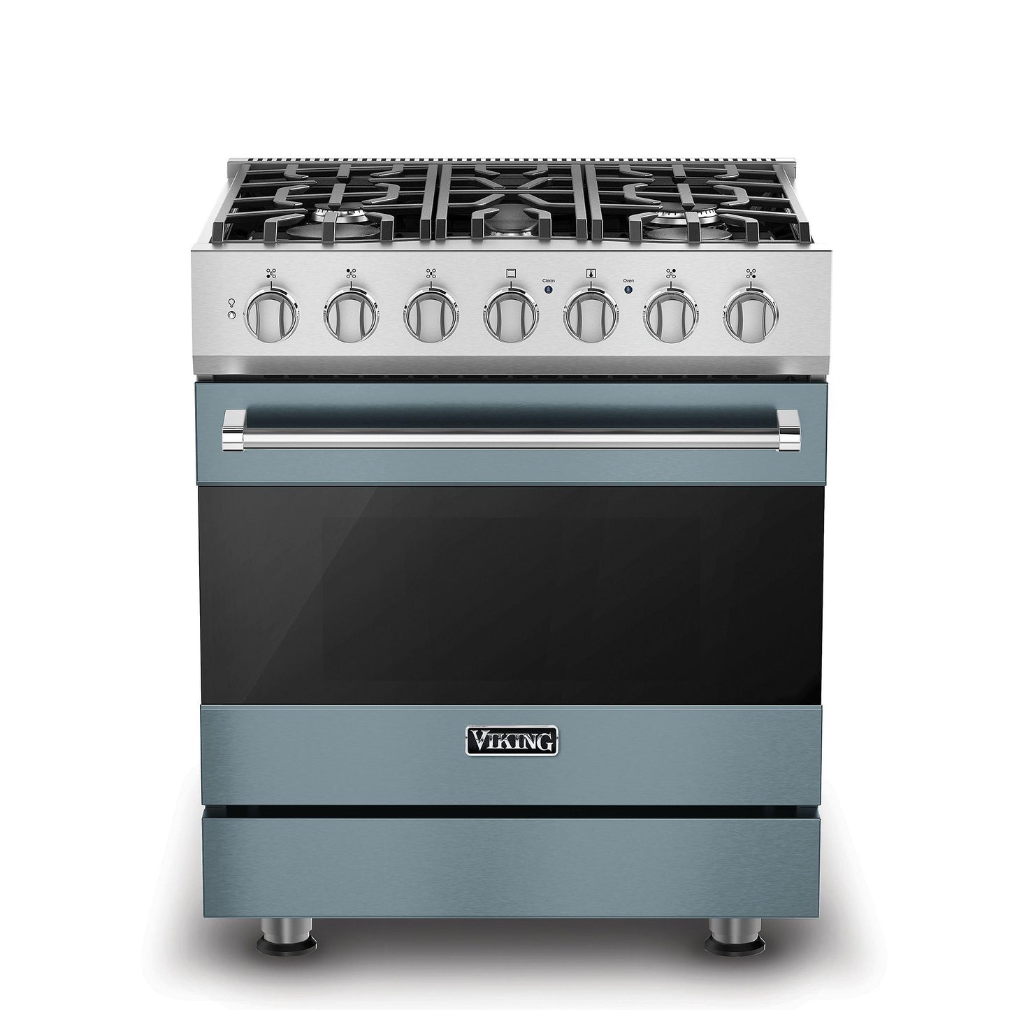 VIKING 30" Self-Cleaning Dual Fuel Range Viking 3 Series Blue - RVDR33025BNS