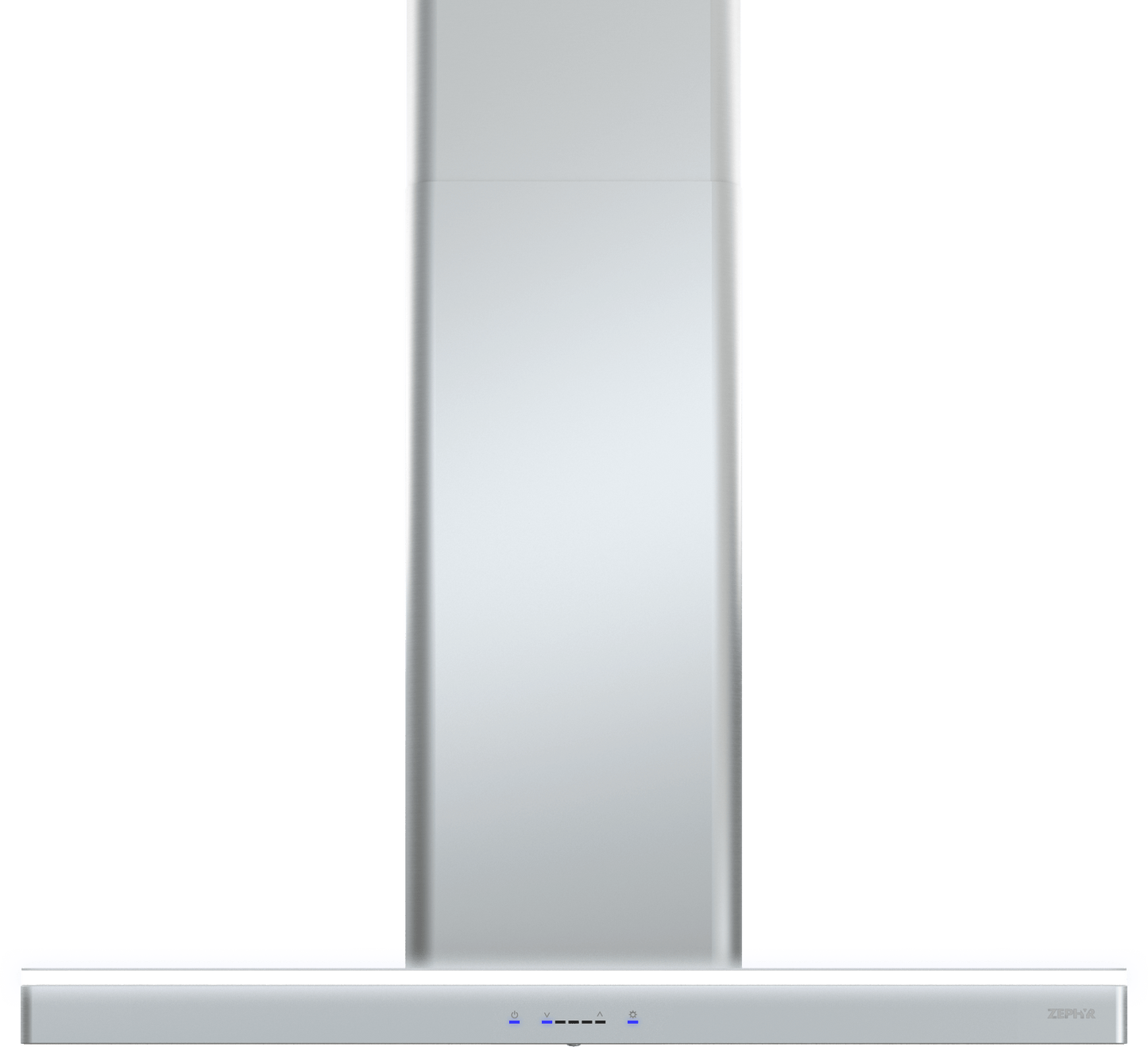 ZEPHYR Luce Wall, 90cm, SS, LED, 600 CFM w/ACT in Stainless Steel - ZLUM90CS