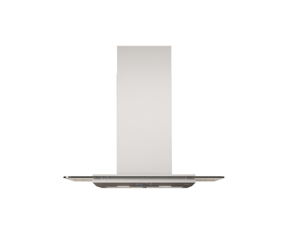 ZEPHYR Verona, Wall, 90cm, SS+Glass, LED, ACT in Stainless Steel - ZVOM90BG