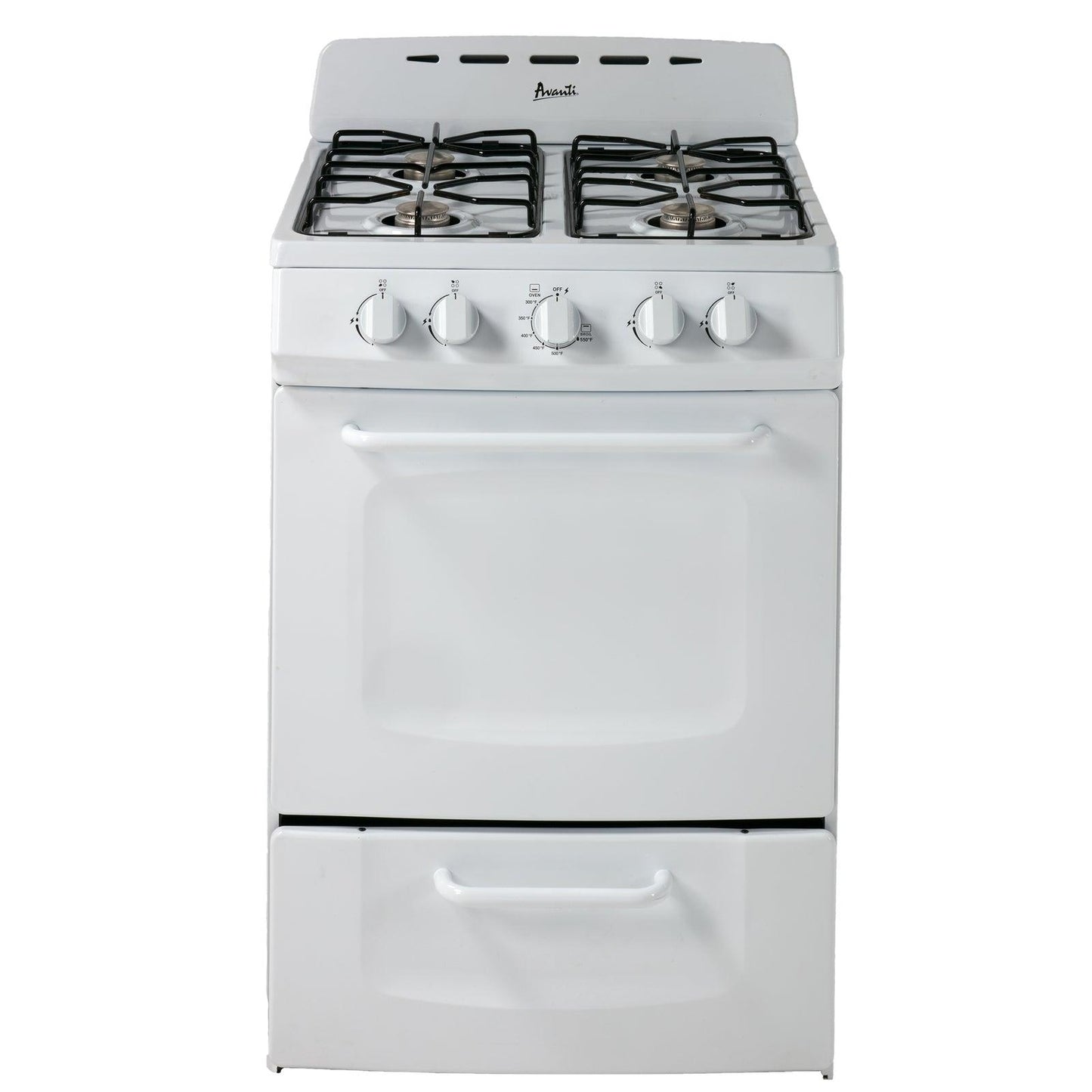 AVANTI Avanti 24" Gas Range Oven White - GRO24P0W