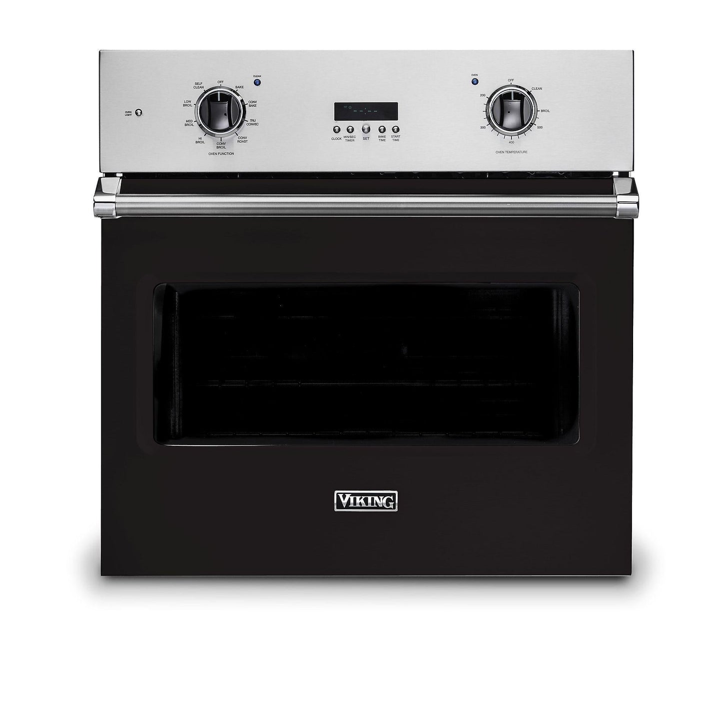 VIKING 30" Electric Single Select Oven Black - VSOE130ON