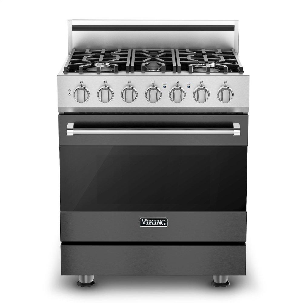 VIKING 30" Self-Cleaning Dual Fuel Range Viking 3 Series Gray - RVDR33025BDG