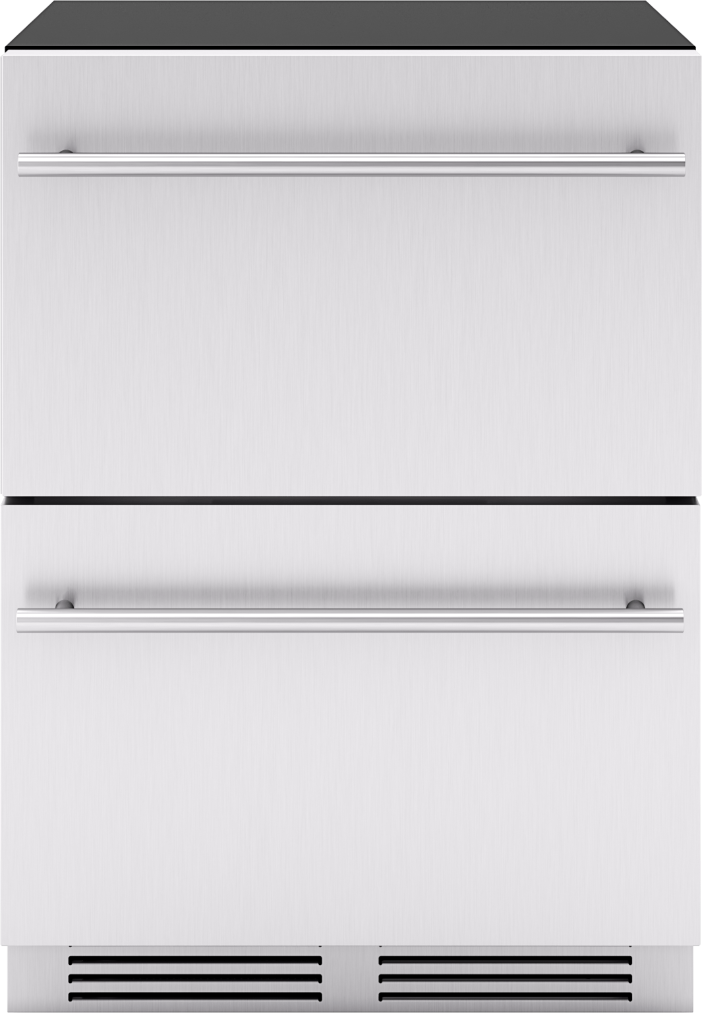 ZEPHYR Presrv Refrigerator Drawers, 24in Compact, SS, 1 Zone in Stainless Steel - PRRD24C1AS