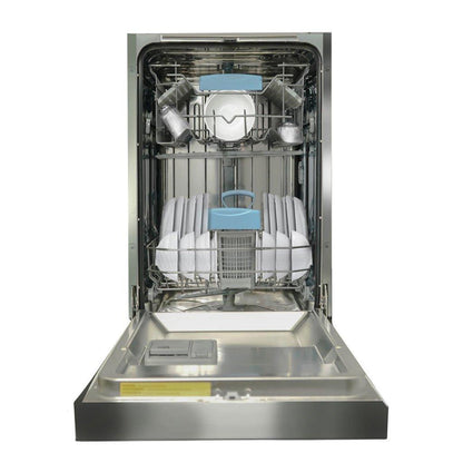 DANBY Danby 18" Wide Built-in Dishwasher in Stainless Steel - DDW18D1ESS