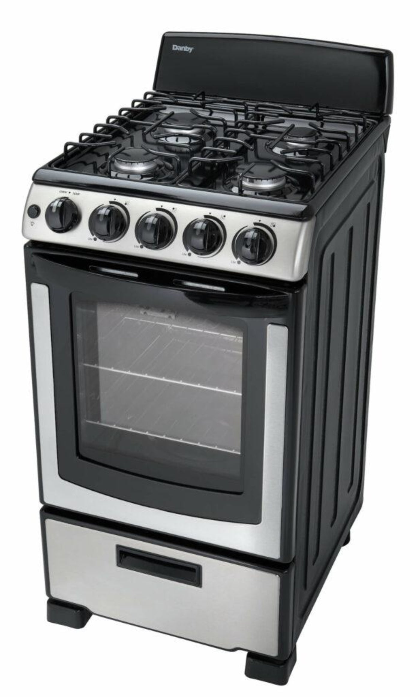 DANBY Danby 20" Wide Gas Range in Stainless Steel - DR203BSSGLP