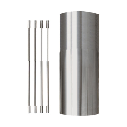 ZEPHYR Duct Cover Extension, CTP, 12', SS in Stainless Steel - Z1C00TP