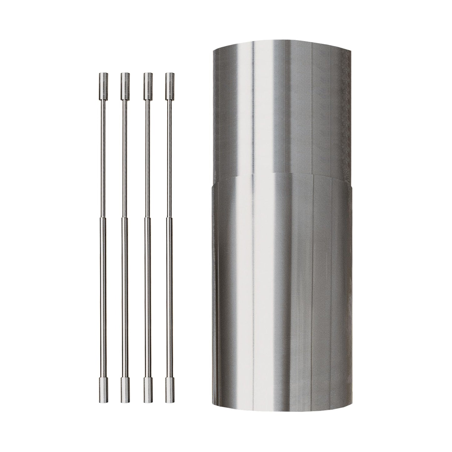 ZEPHYR Duct Cover Extension, CTP, 12', SS in Stainless Steel - Z1C00TP