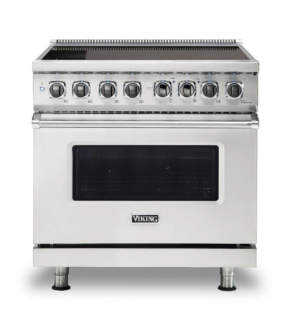 VIKING 36" Induction Range  Viking 5 Series in Stainless Steel - VIR53626BSS