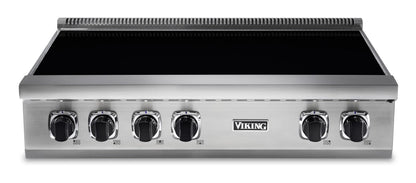 VIKING 36" 5 Series Induction Rangetop - VIRT in Stainless Steel - VIRT5366BSS
