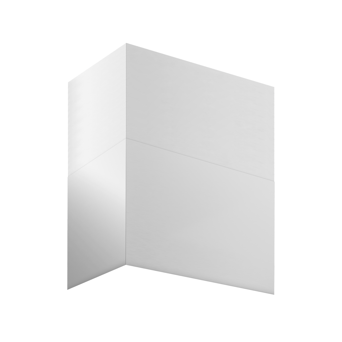 ZEPHYR Duct Cover Extension, AK78, 10'-12', SS in Stainless Steel - Z1C0178