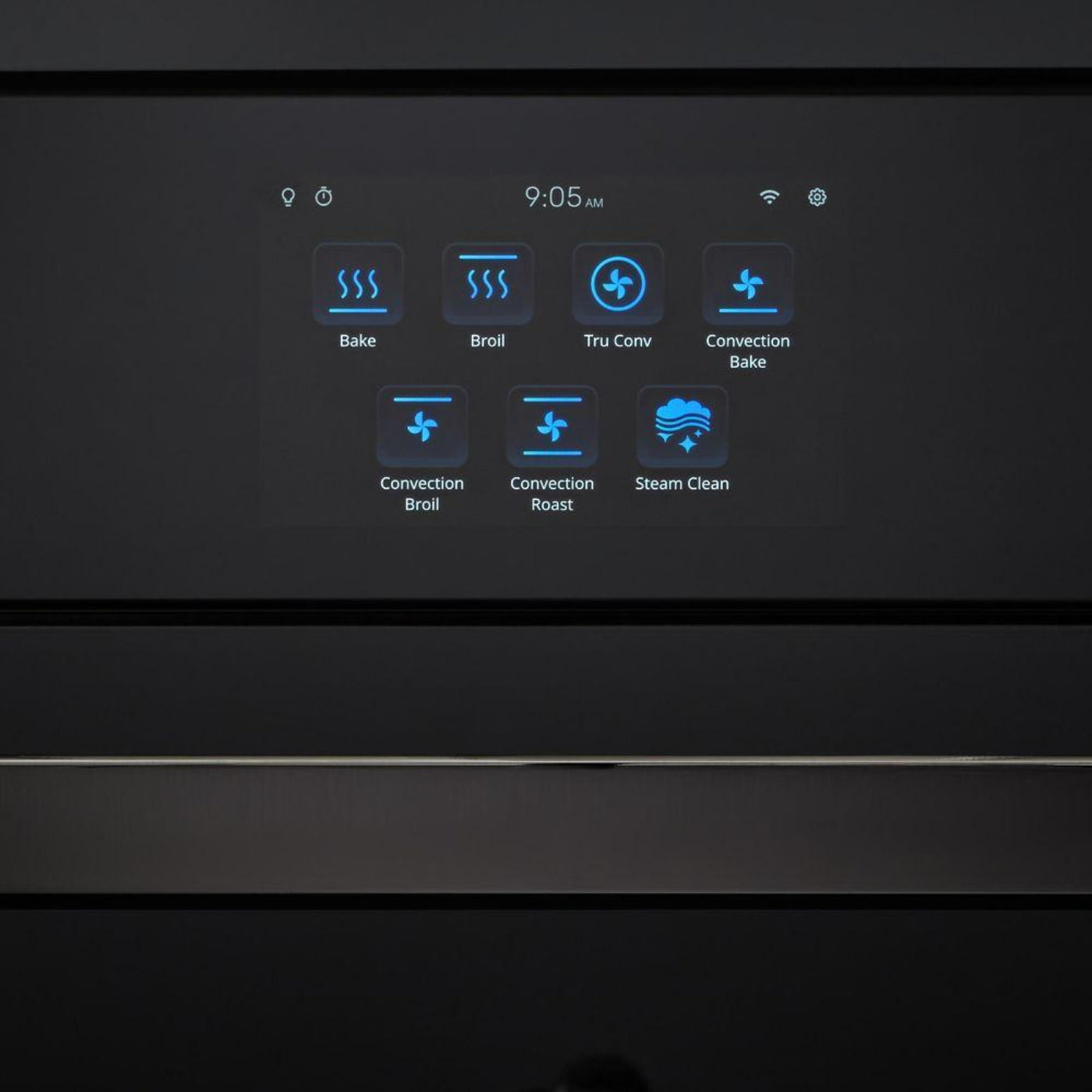 VIKING 30" Electric Double Oven - Black - MVDOE6301BG