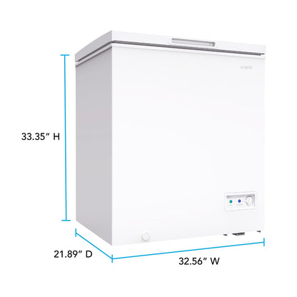 AVANTI Avanti 7.0 cu. ft. Garage Ready Convertible Chest Freezer White - CF7F0W