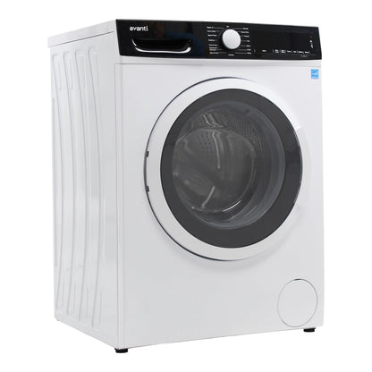 Avanti 24 Inch Front Load Washer with 2.2 cu. ft. Capacity, 15 Wash Cycles, 5 Water Temperature Settings, Energy Star Certified in White - FLW22V0W