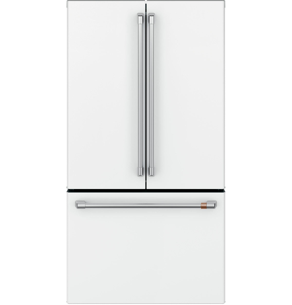 CAFE CWE23SP4MW2 CAFé™ ENERGY STAR® 23.1 Cu. Ft. Smart Counter-Depth French-Door Refrigerator White