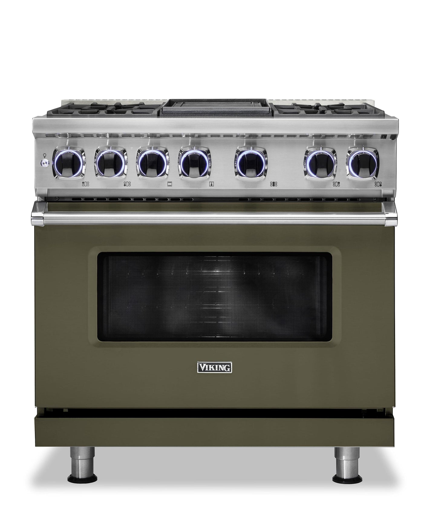 VIKING 36" Dual Fuel Range - VDR7362 Viking 7 Series Gray - VDR73624GMALP
