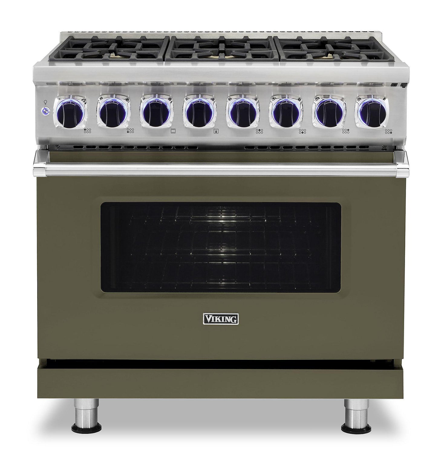 VIKING 36" Dual Fuel Range - VDR7362 Viking 7 Series Gray - VDR73626BMALP