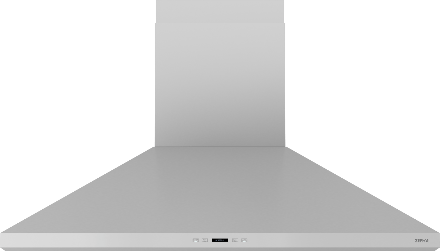 ZEPHYR Siena Pro, Island, 48", SS, LED, ACT in Stainless Steel - ZSLE48DS