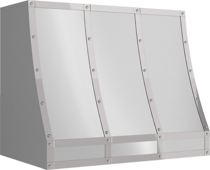 ZEPHYR Forte Wall Custom Hood, 36in, SS, BODY ONLY in Stainless Steel - CHFT36ASX