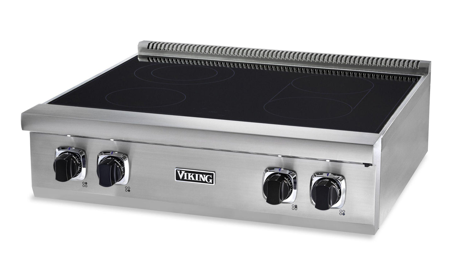 VIKING 30" 5 Series Electric Rangetop - VERT in Stainless Steel - VERT53014BSS