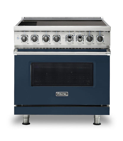 VIKING 36" Induction Range Viking 5 Series Blue - VIR53626BSB