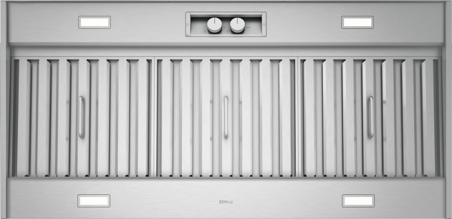 ZEPHYR Spruce Outdoor Insert, 48in, LED, SS in Stainless Steel - AK9846BS