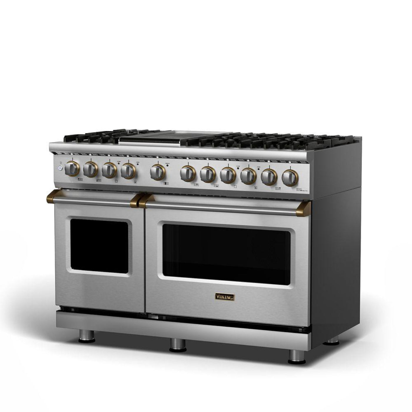 VIKING 48" Dual Fuel Range - VDR548 Viking 5 Series in Stainless Steel - VDR5488BSS