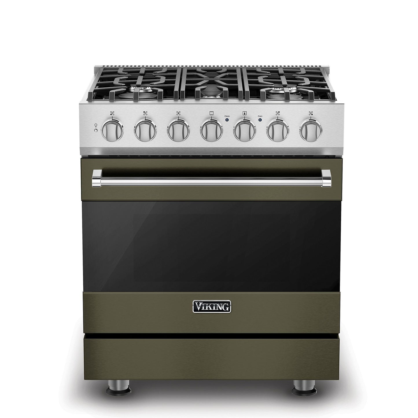 VIKING 30" Self-Cleaning Dual Fuel Range Viking 3 Series Gray - RVDR33025BMALP