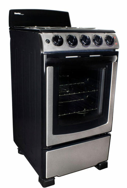 DANBY Danby 20" Wide Electric Range in Stainless Steel - DER203BSS