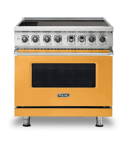 VIKING 36" Induction Range Viking 5 Series Yellow - VIR53626BDA