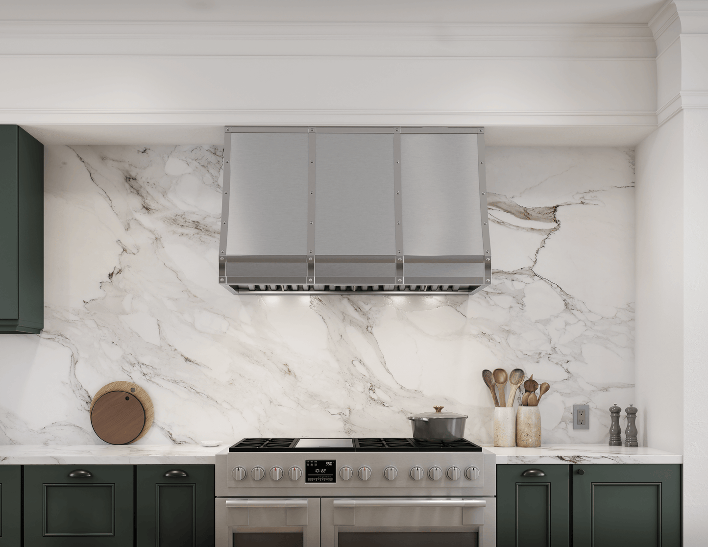 ZEPHYR Forte Wall Custom Hood, 36in, SS, BODY ONLY in Stainless Steel - CHFT36ASX