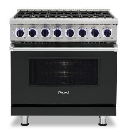VIKING 36" Dual Fuel Range - VDR7362 Viking 7 Series Bronze - VDR73626BANLP