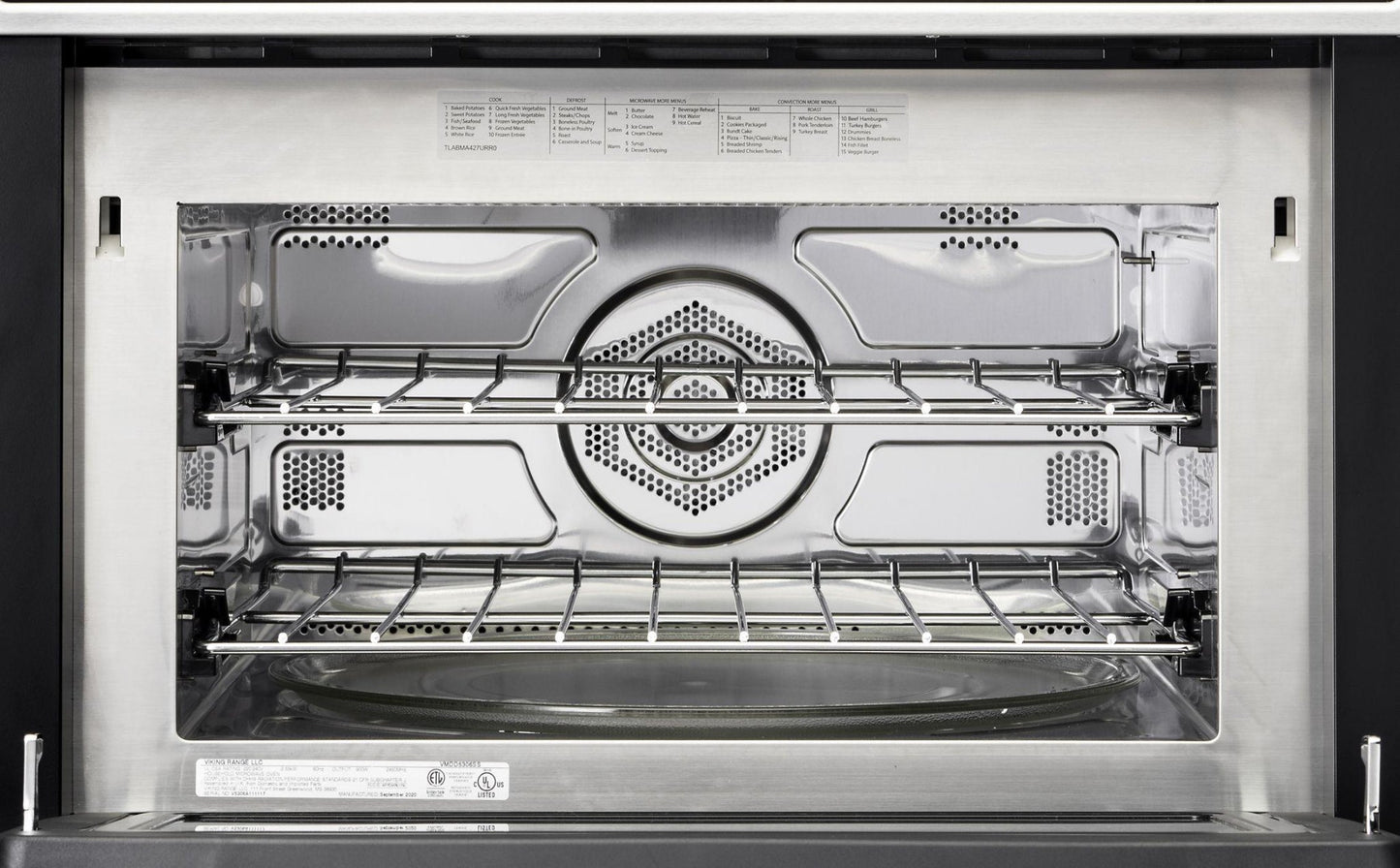 VIKING Viking Drop Down Door Convection/Speed Microwave Oven in Stainless Steel - VMDD5306SS