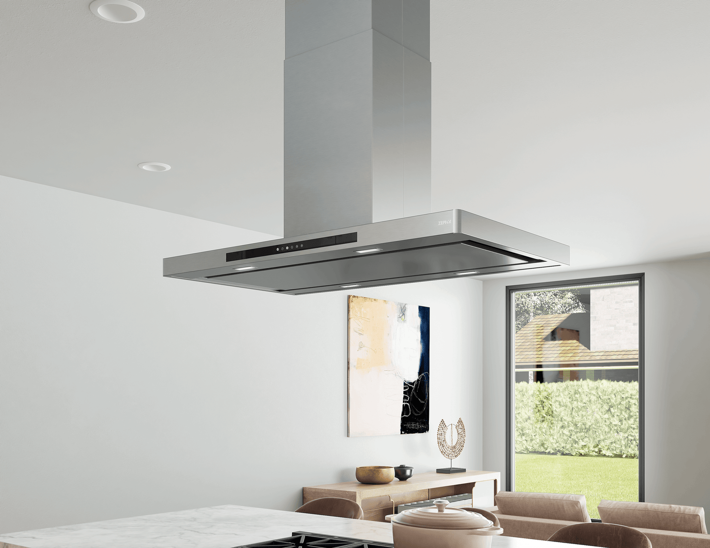 ZEPHYR Vista Island 36in, SS, BODY ONLY in Stainless Steel - DVLE36ASSX