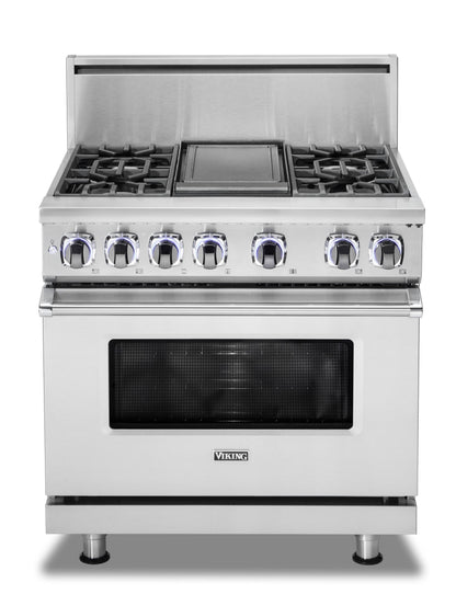 VIKING 36" Dual Fuel Range - VDR7362 Viking 7 Series Green - VDR73626BEU