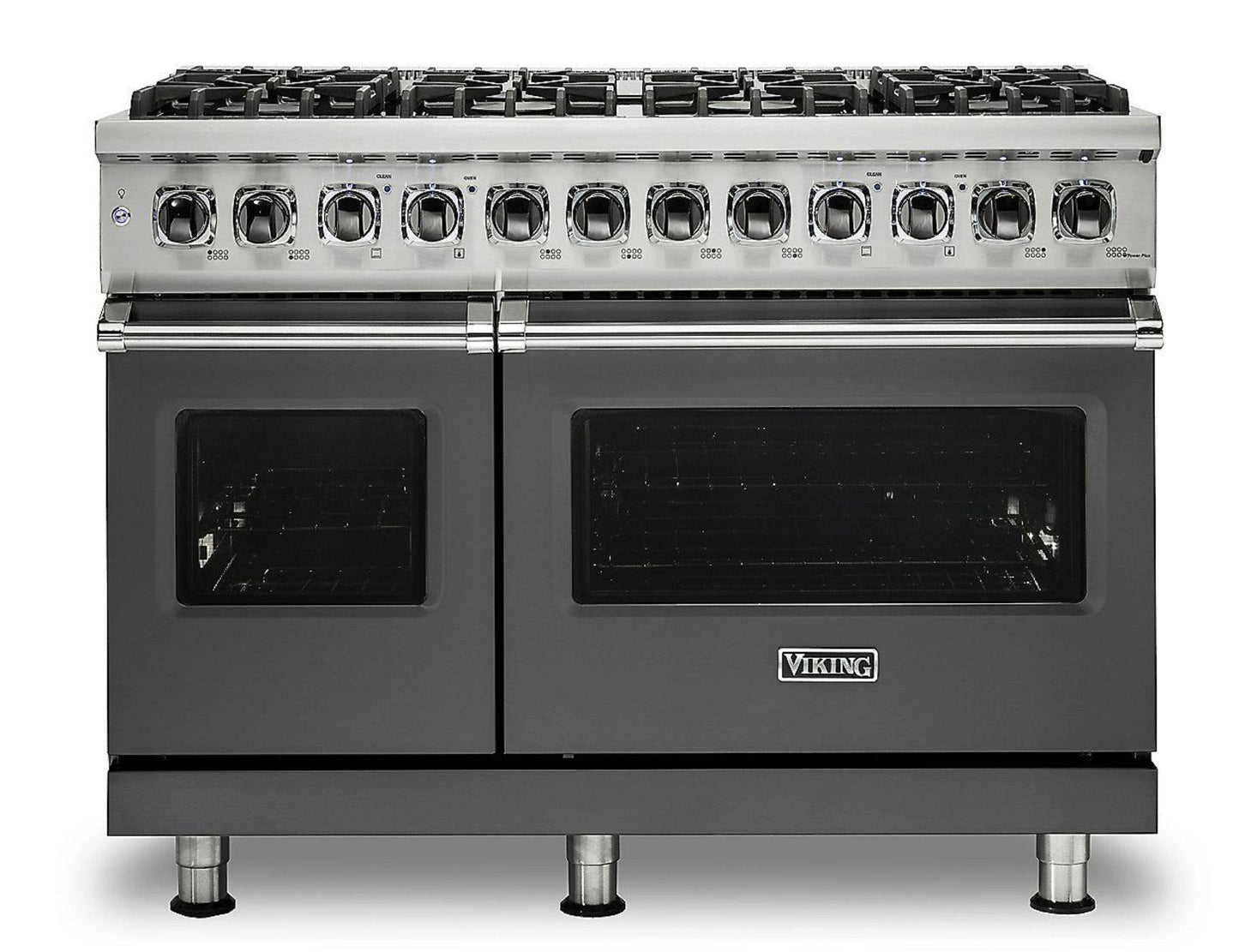VIKING 48" Dual Fuel Range - VDR548 Viking 5 Series Gray - VDR5488BDG