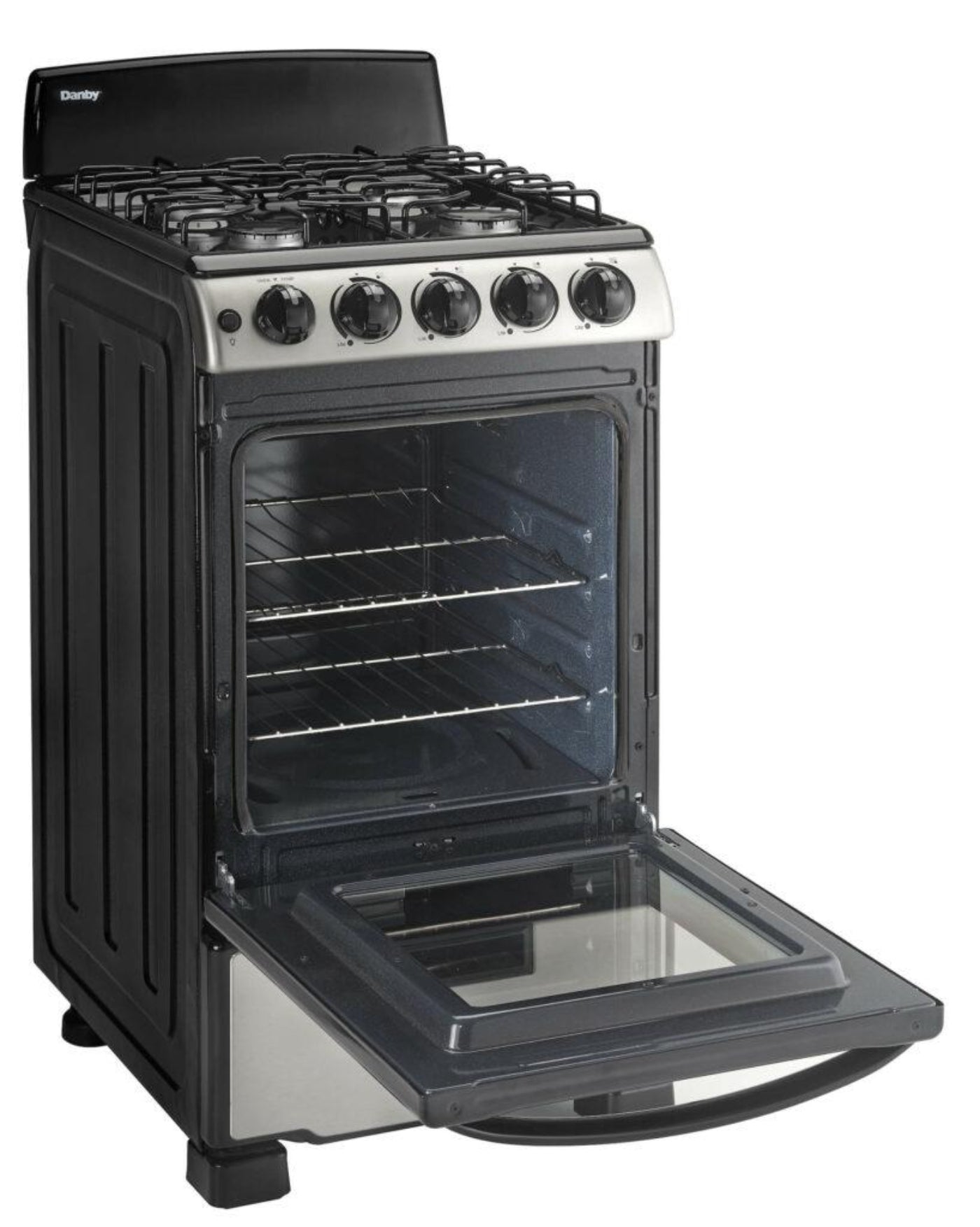 DANBY Danby 20" Wide Gas Range in Stainless Steel - DR203BSSGLP