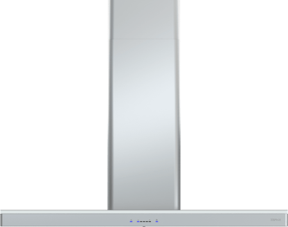 ZEPHYR Luce Wall, 90cm, SS, LED, 600 CFM w/ACT in Stainless Steel - ZLUM90CS