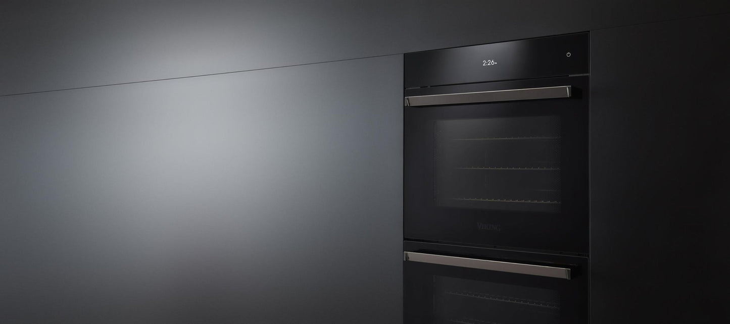 VIKING 30" Electric Double Oven - Black - MVDOE6301BG