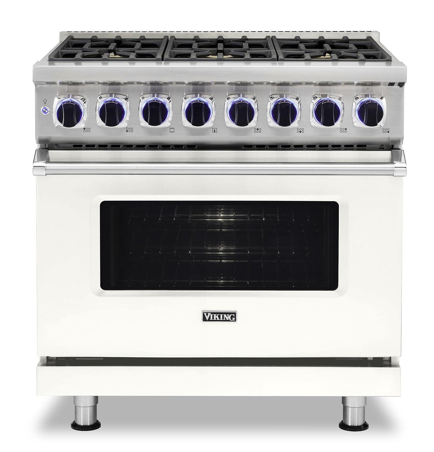 VIKING VDR73626BPW 36" Dual Fuel Range - VDR7362 Viking 7 Series White - VDR73626BPW