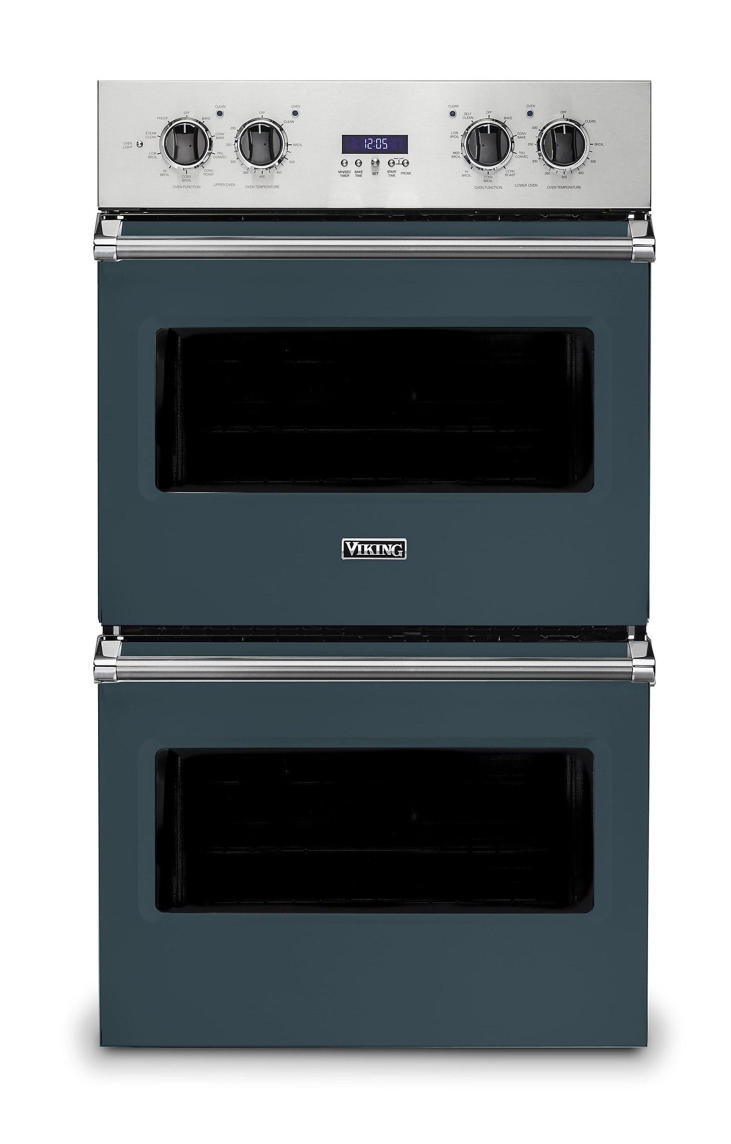 VIKING 30" Electric Double Select Oven Gray - VDOE130SQ