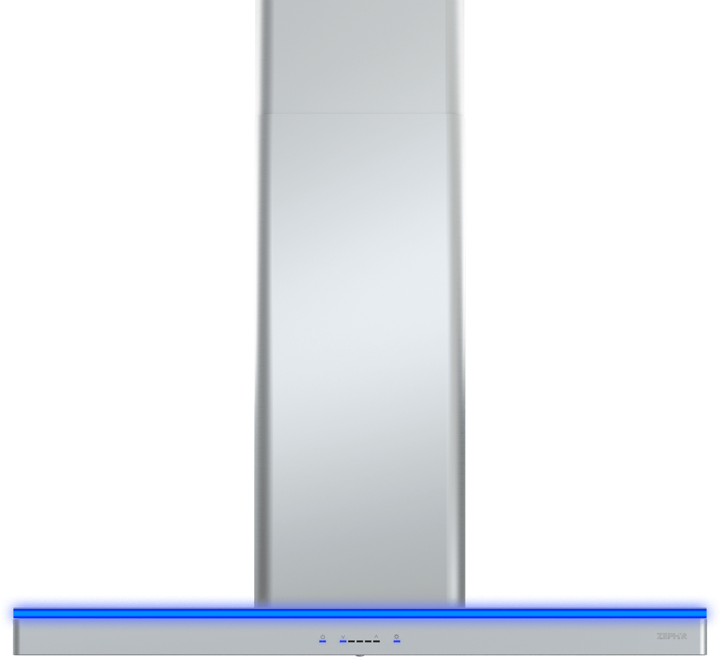 ZEPHYR Luce Wall, 90cm, SS, LED, 600 CFM w/ACT in Stainless Steel - ZLUM90CS