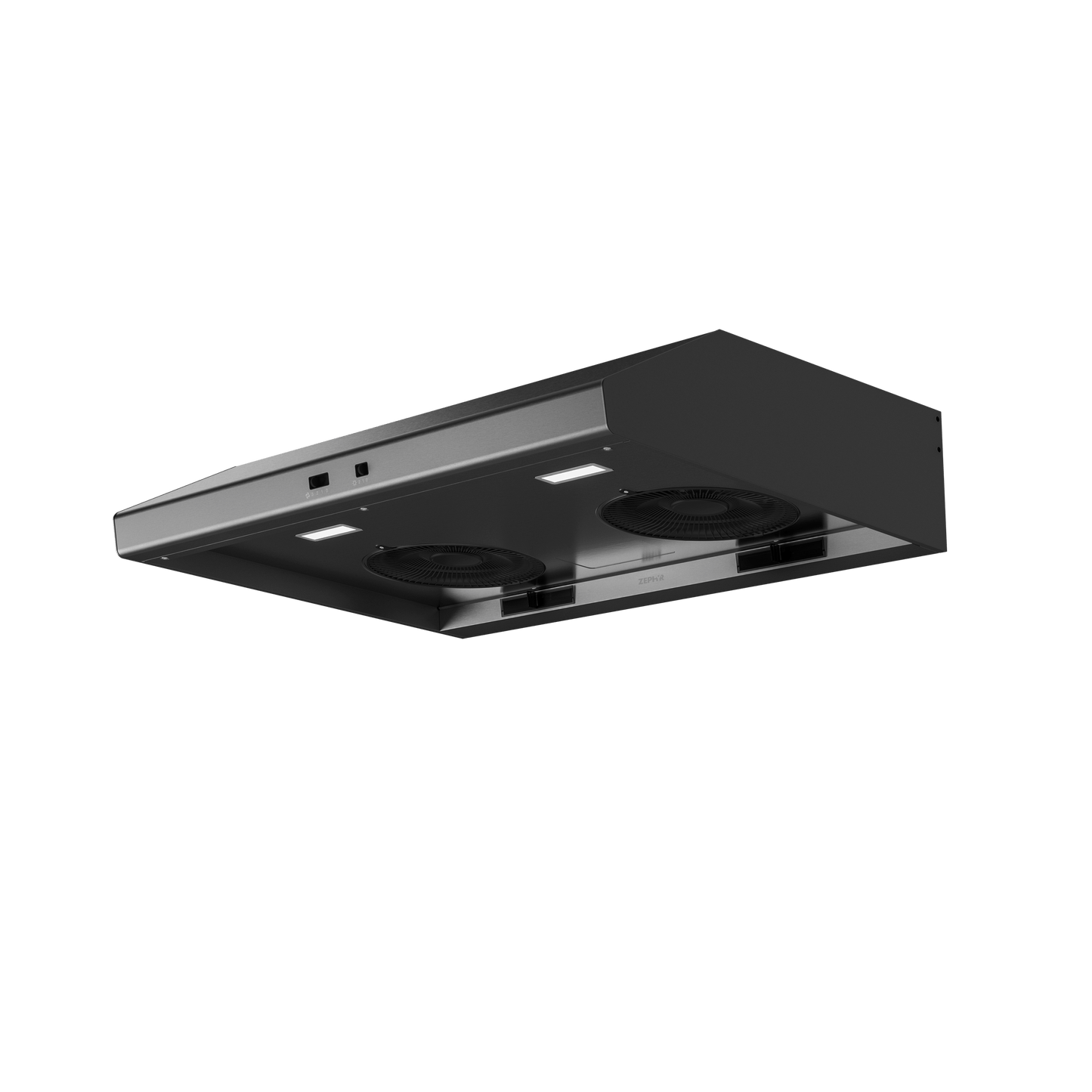 ZEPHYR Cyclone, Under Cabinet, 36", Black SS, 600 CFM Black in Stainless Steel - AK6536CBS