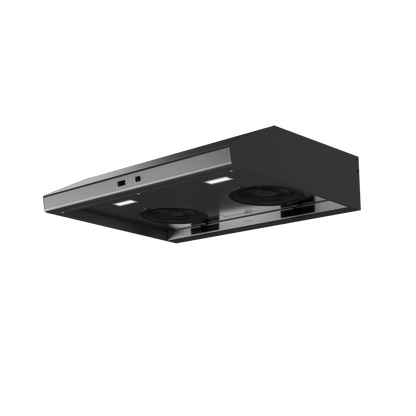 ZEPHYR Cyclone, Under Cabinet, 36", Black SS, 600 CFM Black in Stainless Steel - AK6536CBS