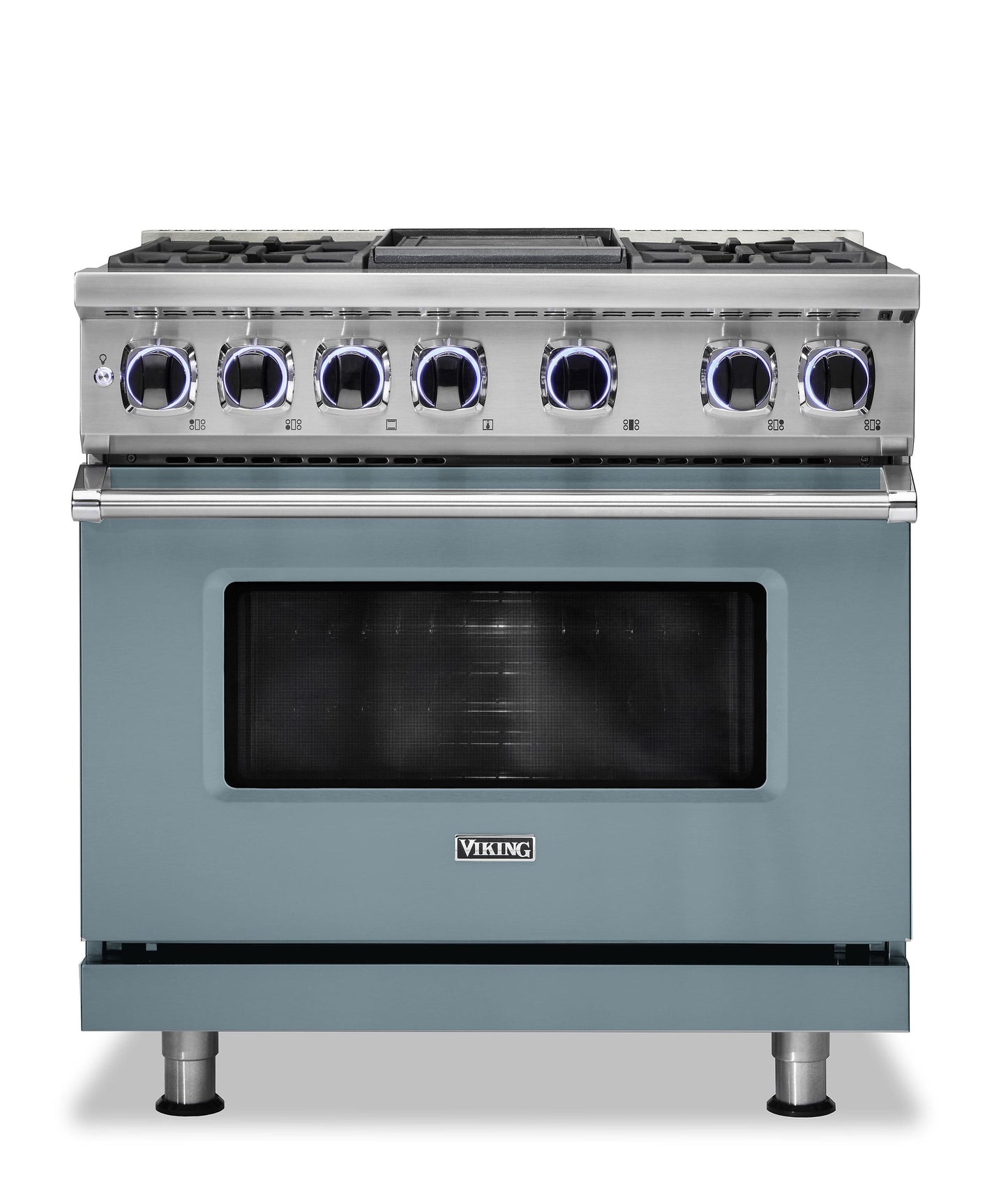 VIKING 36" Dual Fuel Range - VDR7362 Viking 7 Series Blue - VDR73624GNS