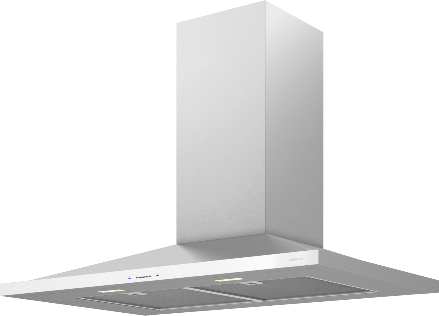 ZEPHYR Anzio Wall, 90cm, SS, LED, 600 CFM w/ACT in Stainless Steel - ZANM90DS