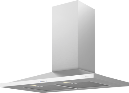 ZEPHYR Anzio Wall, 90cm, SS, LED, 600 CFM w/ACT in Stainless Steel - ZANM90DS