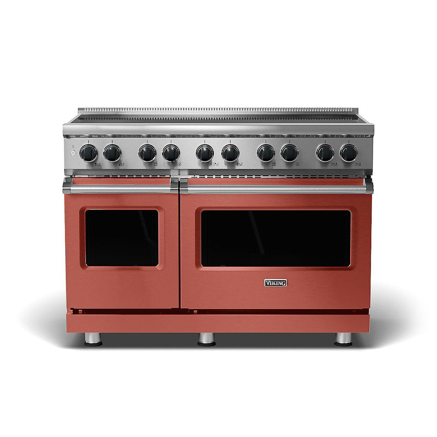 VIKING 48" Induction Range - VIR5483 Viking 5 Series Red - VIR54836BSC
