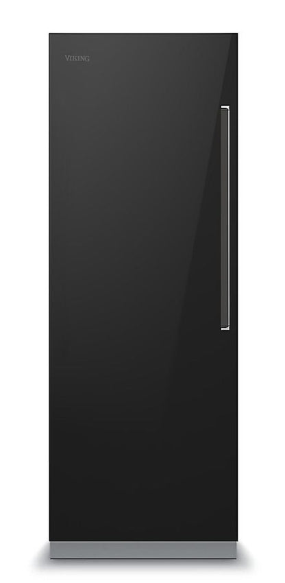 VIKING RVL Refrigerator Door Panel - RVL Black Glass Black - MVRDP6301LBG