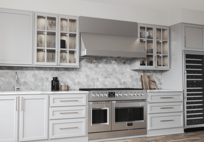 ZEPHYR Tempest II, 18in Wall, 30in, SS, LED, ACT in Stainless Steel - AK7500CS