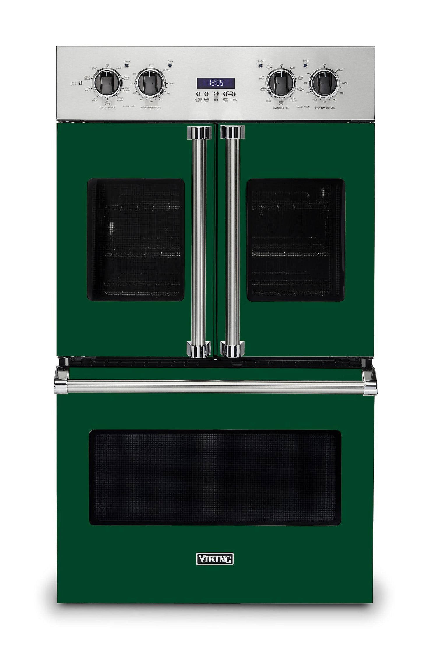 VIKING 30" Electric Double French-Door Oven Green - VDOF7301IV